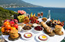 Exotic figs and pomegranates, familiar raspberries and strawberries and Mediterranean olives – everything flourishes here
