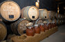 Like in the old days, wines are matured in oak barrels