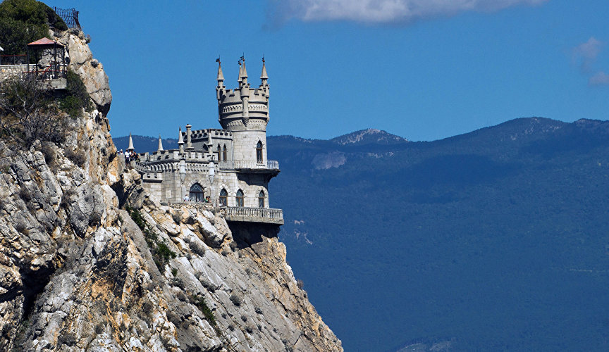 The Swallow’s Nest Castle in Greater Yalta