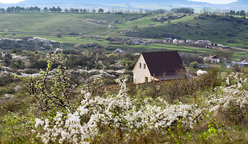A house in Klinovka village