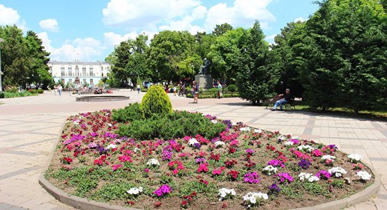 The Park named after trenev in Simferopol