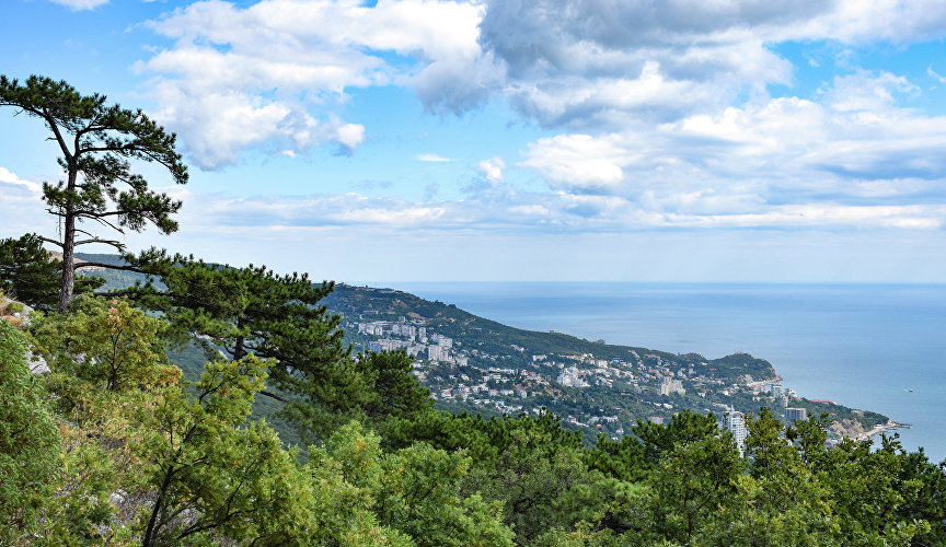 View of the Southern Coast of Crimea