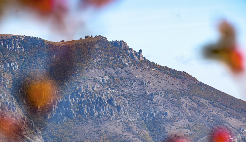 View of Demerdzhi Mountain