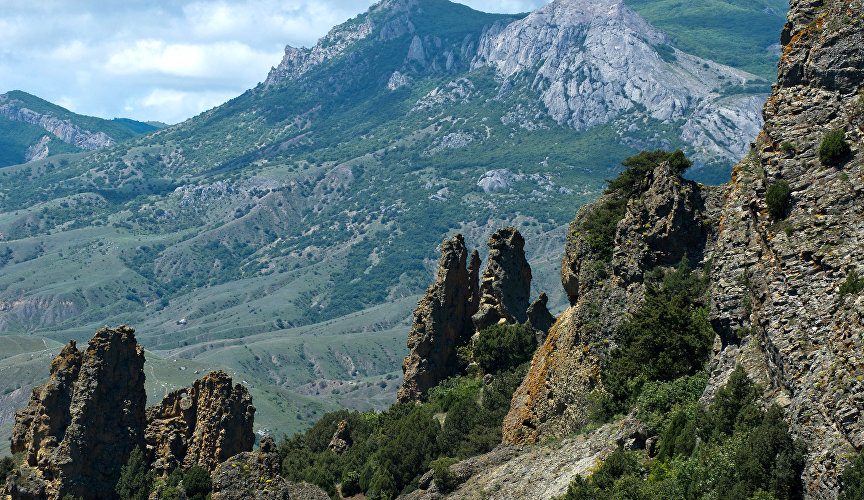 Elements of volcanic origin in the nature reserve Elements of volcanic origin in the nature reserve